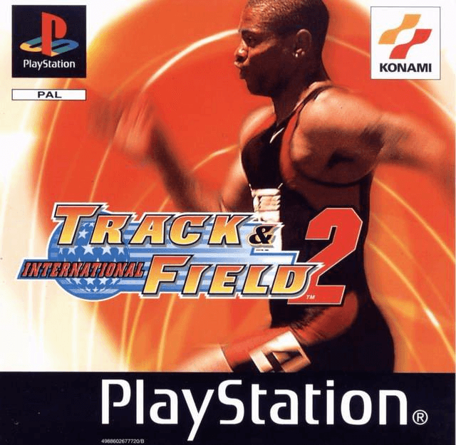 International Track and Field 2 box art for Playstation